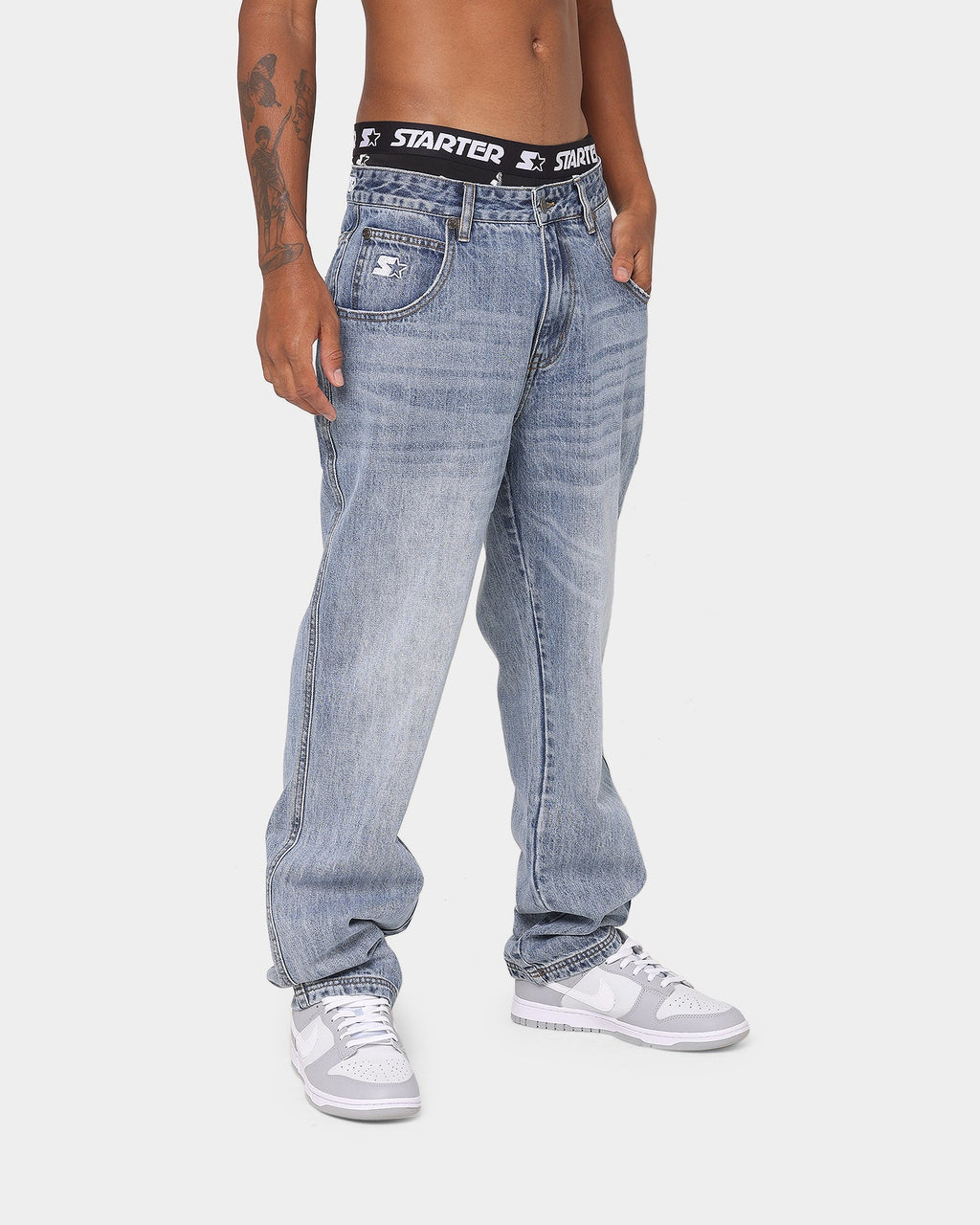 Starter '95 Relaxed Jeans Vintage Blue