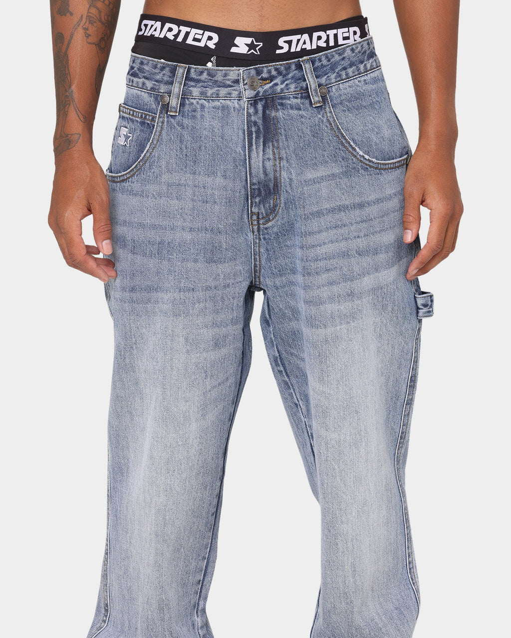 Starter '95 Relaxed Jeans Vintage Blue