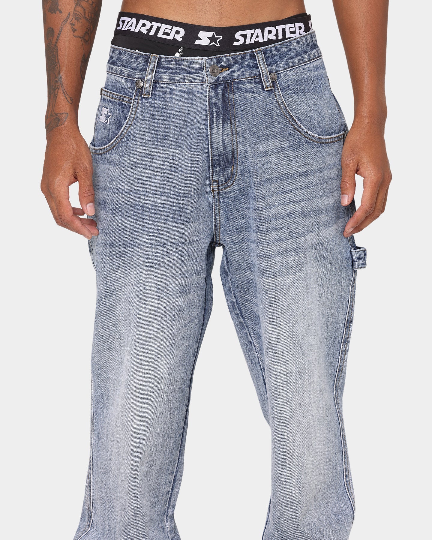 Starter '95 Relaxed Jeans Vintage Blue