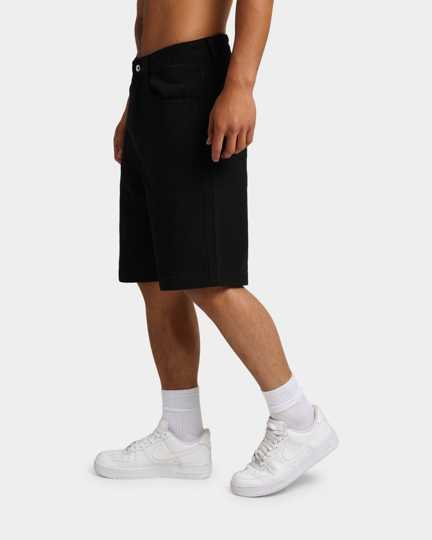 X-Large Bull Denim 91 Shorts Black Denim