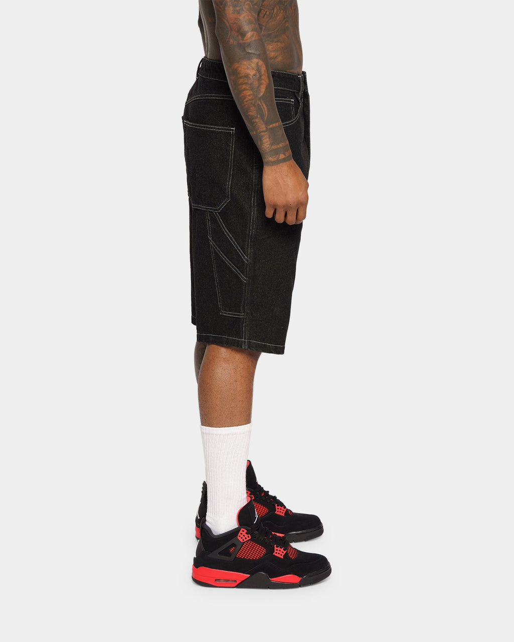 XXIII Newry Baggy Carpenter Shorts Black