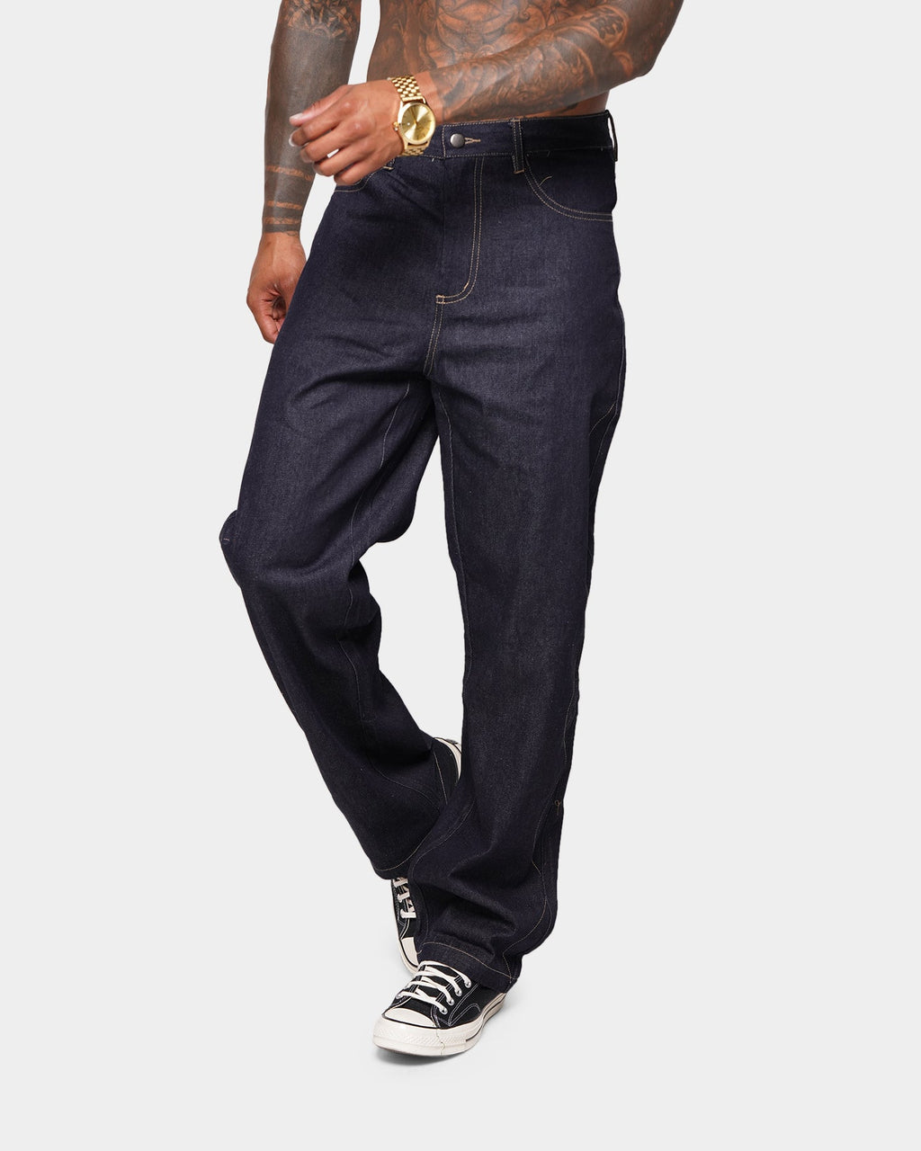 XXIII Xalapa Wave Stitch Jeans Blue