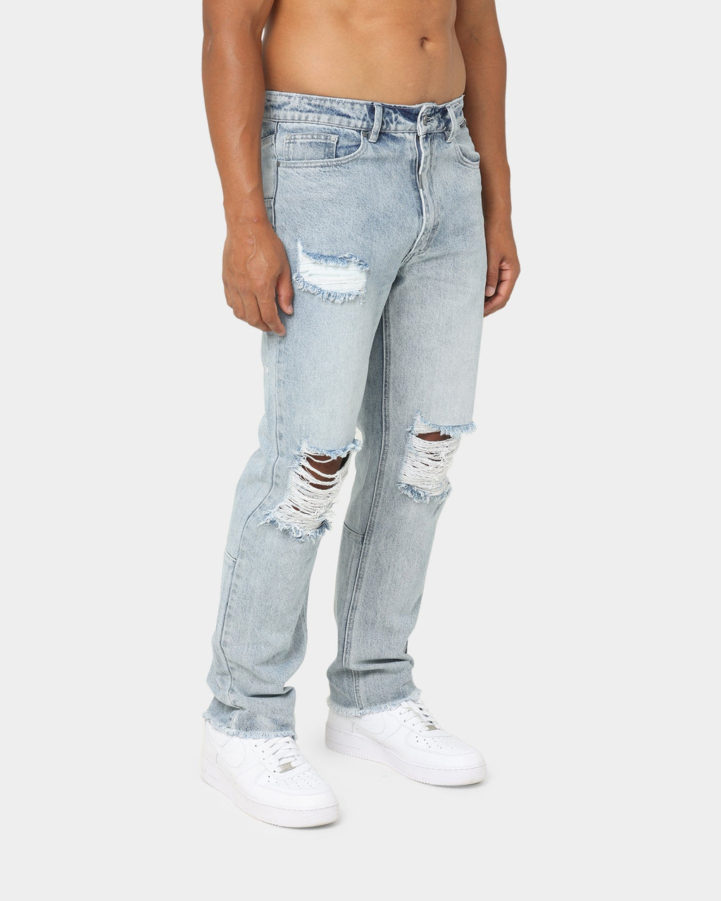 Dead Studios Relaxo Beaten Jeans Washed Indigo