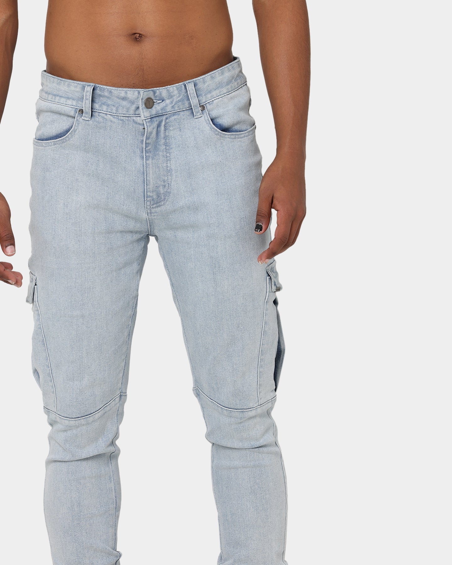 Carré Evolution Cargo Jeans Vintage Blue