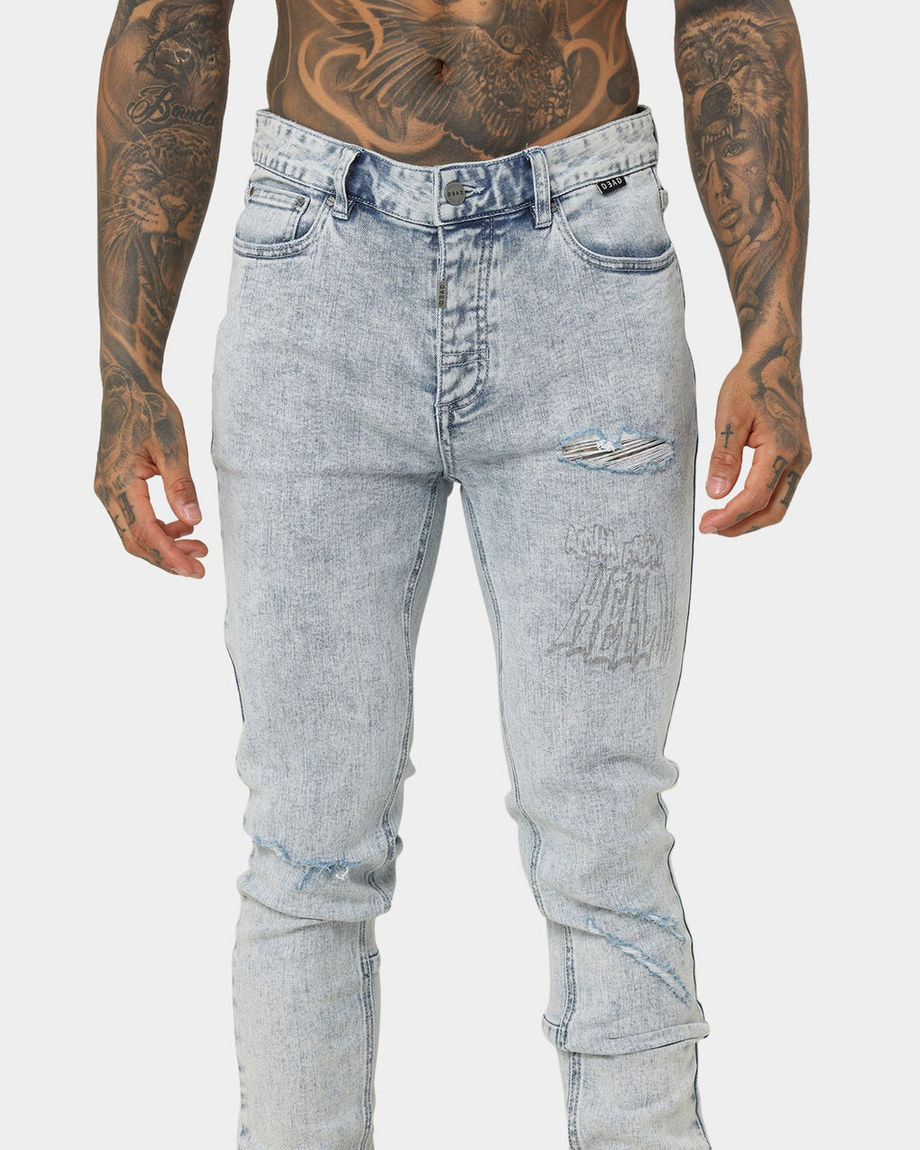 Dead Studios Aloha Destroy Jeans Vintage Indigo