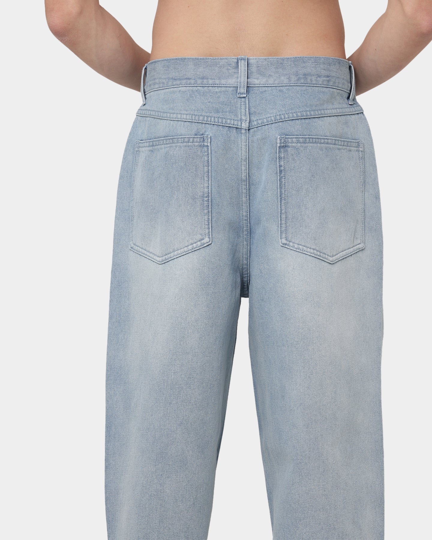 Loiter Eternal Jeans Ecru Washed Blue