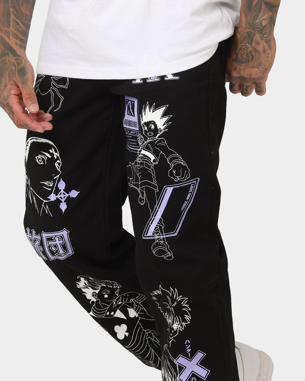 Goat Crew X Hunter X Hunter Jeans Vintage Black