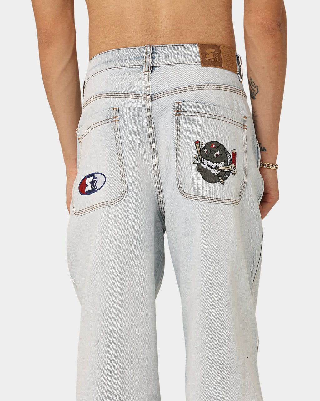 Starter 98 Baggy Jeans Vintage Blue