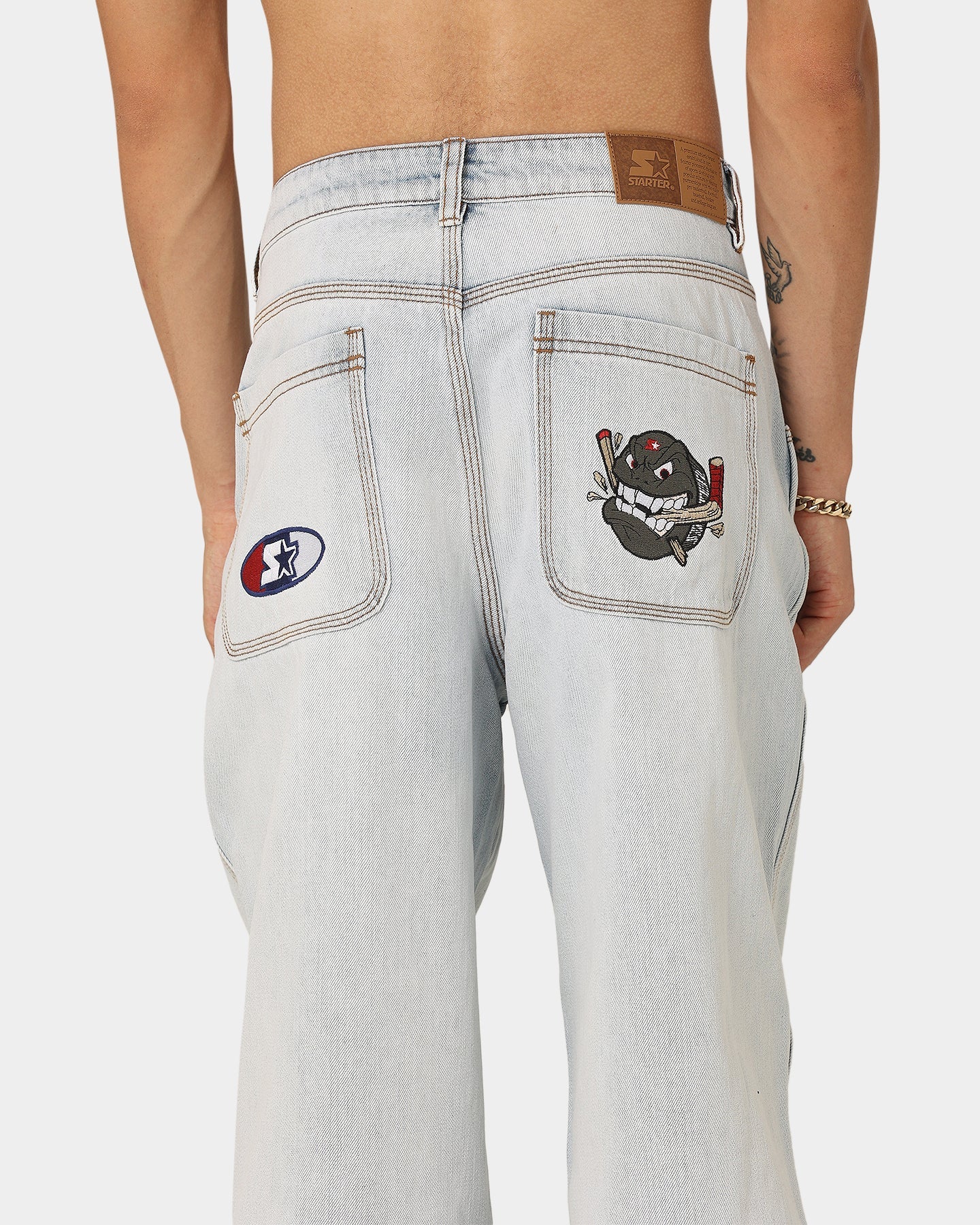 Starter 98 Baggy Jeans Vintage Blue