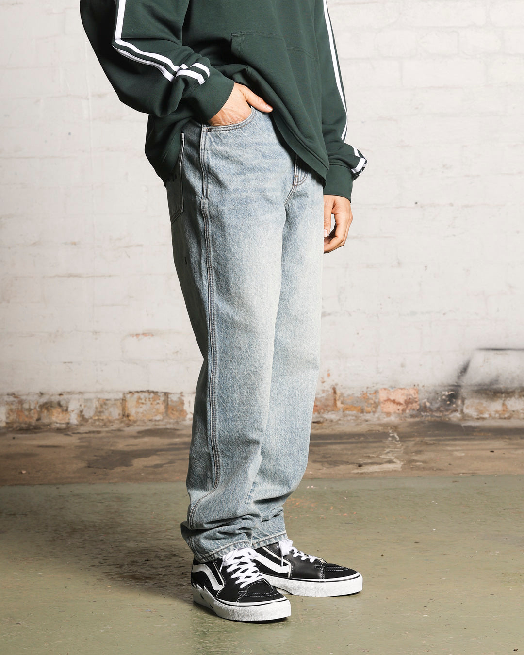 Saint Morta Empire Relaxed Jeans Vintage Blue