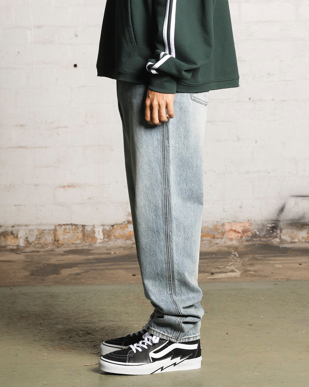 Saint Morta Empire Relaxed Jeans Vintage Blue