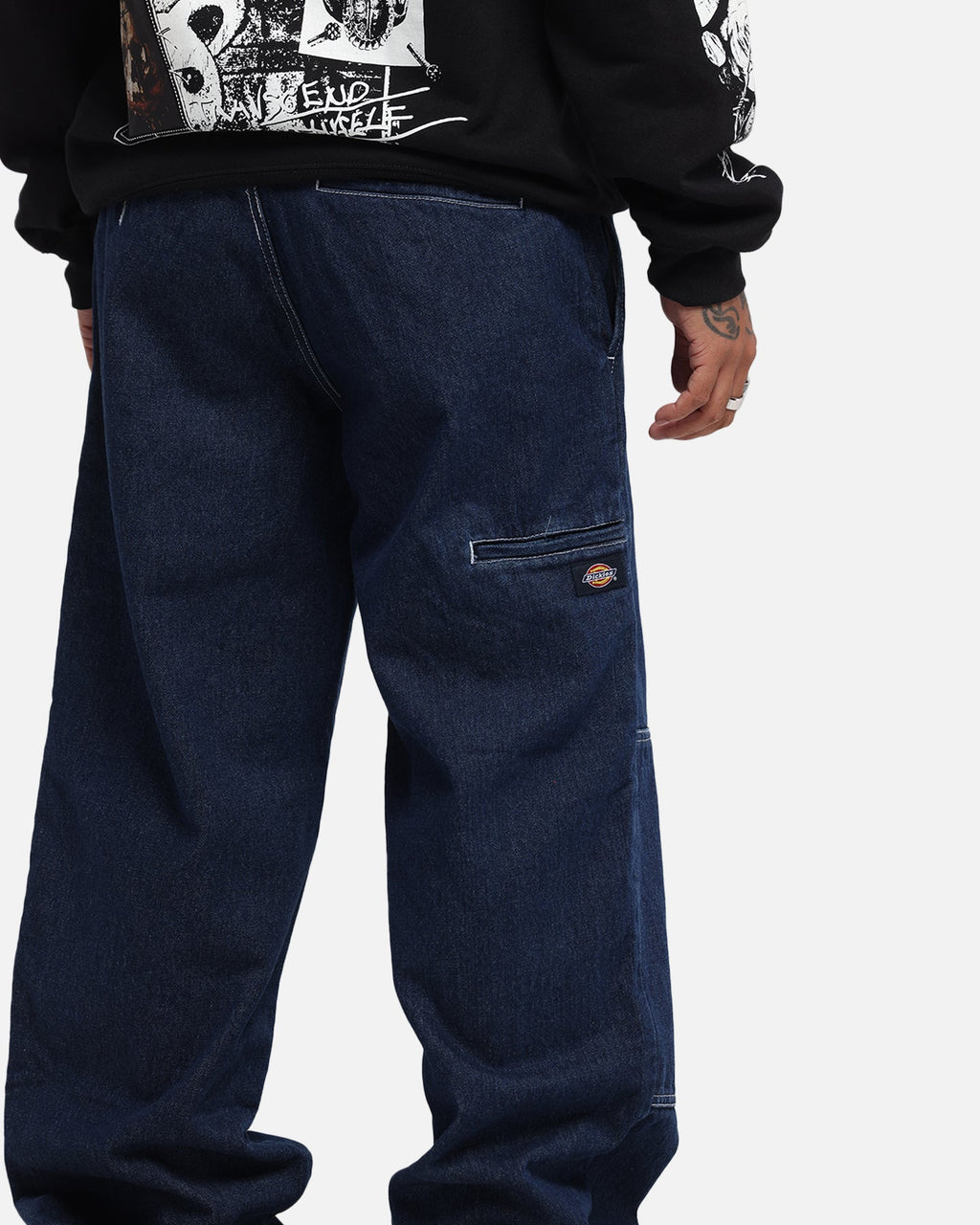 Dickies 82-283AU Denim Jeans Rinsed Indigo