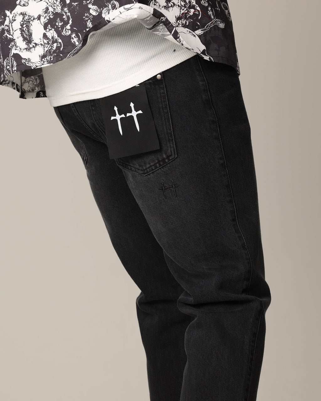 Saint Morta Fimi Jeans Black Shadow