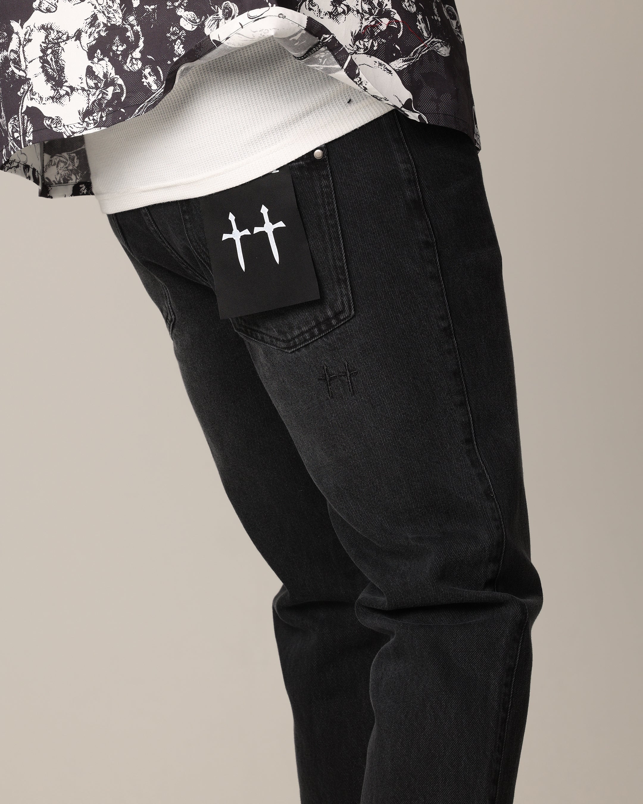 Saint Morta Fimi Jeans Black Shadow