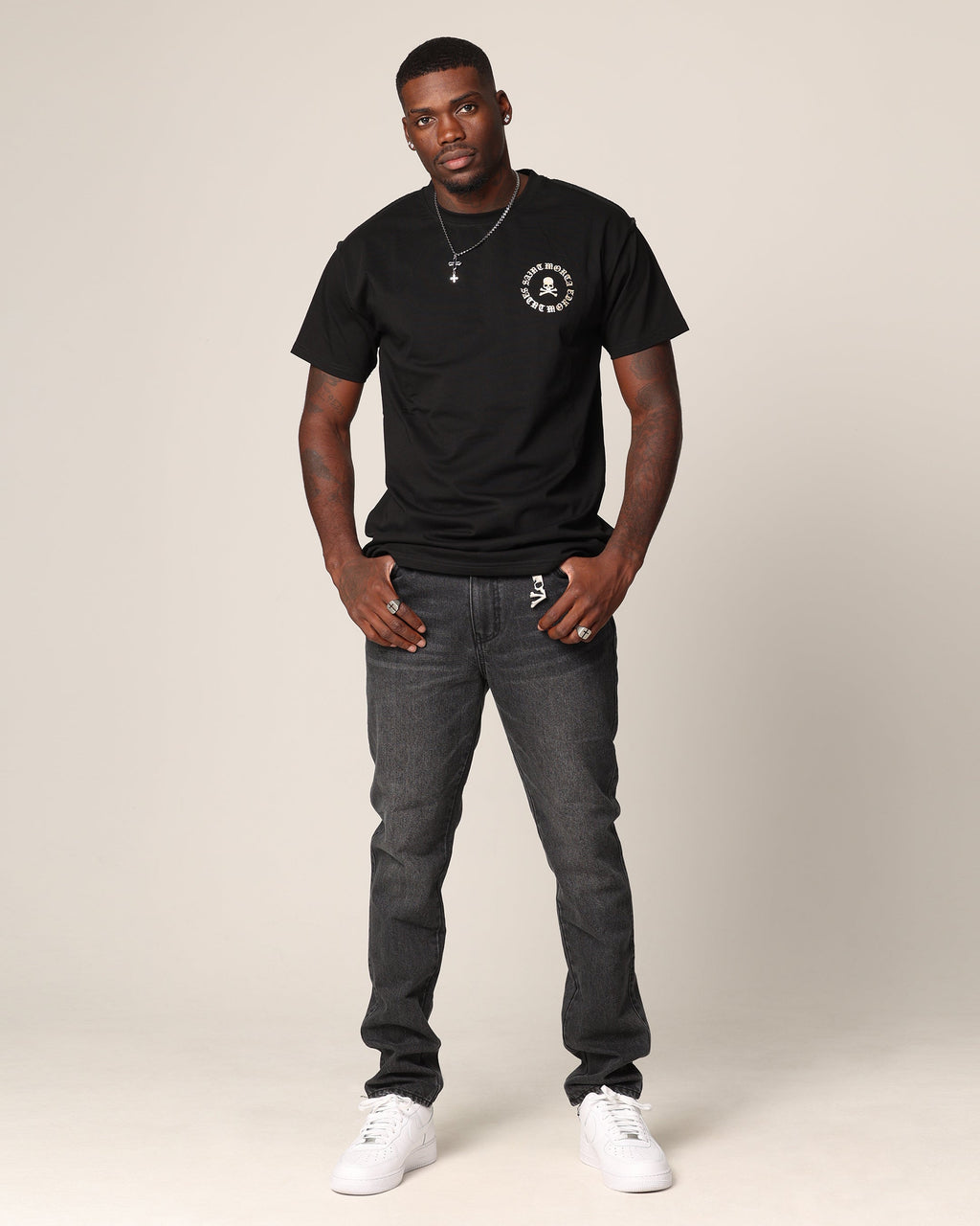 Saint Morta Essence Fimi Jeans Black Shadow