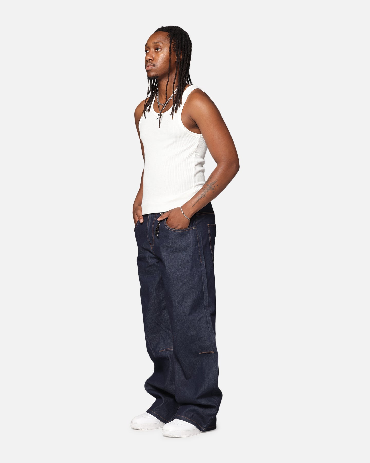 Saint Morta Amplus Jeans Indigo/Tan