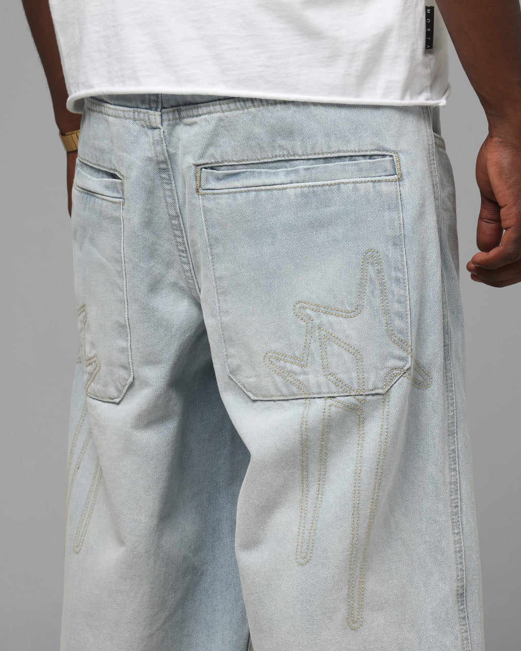 Loiter Star Born Jeans Bleached Blue
