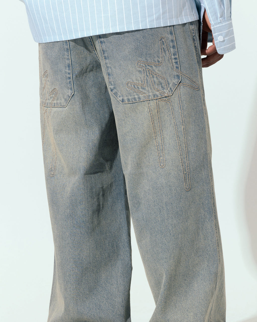 Loiter Star Born Jeans Washed Blue
