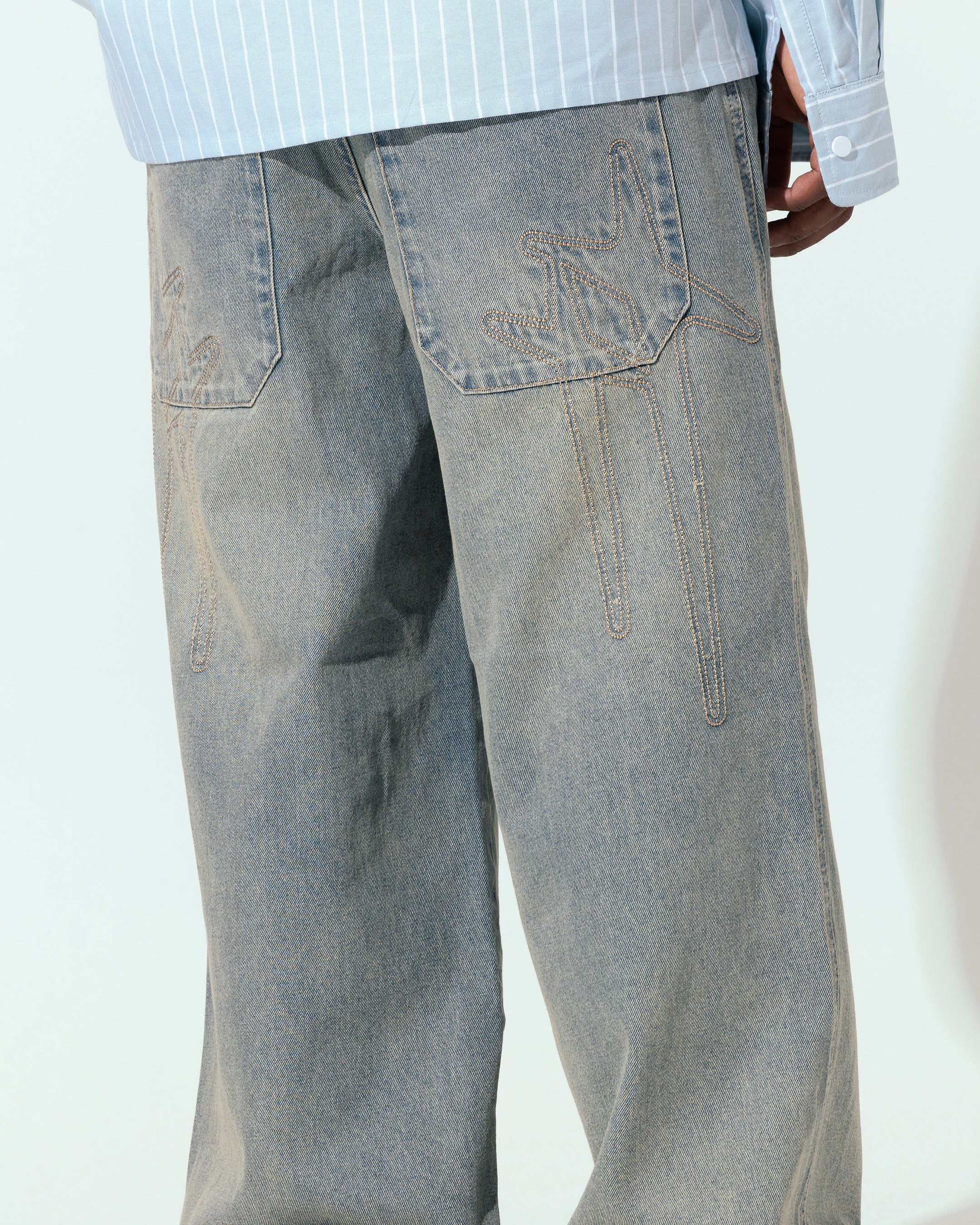 Loiter Star Born Jeans Washed Blue