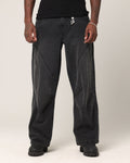 Saint Morta Onyx Panelled Amplus Jeans Black Wash