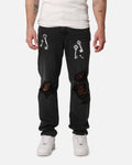 Saint Morta Skeleton Key Psykhe Jeans Black Shadow