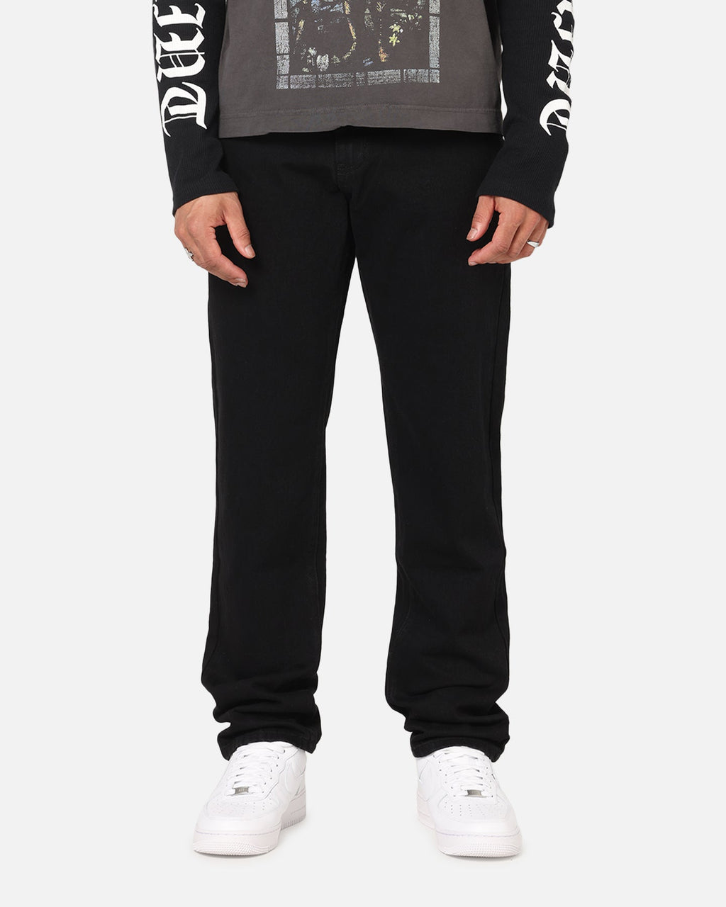 Saint Morta Psykhe Jeans Black Stonewash
