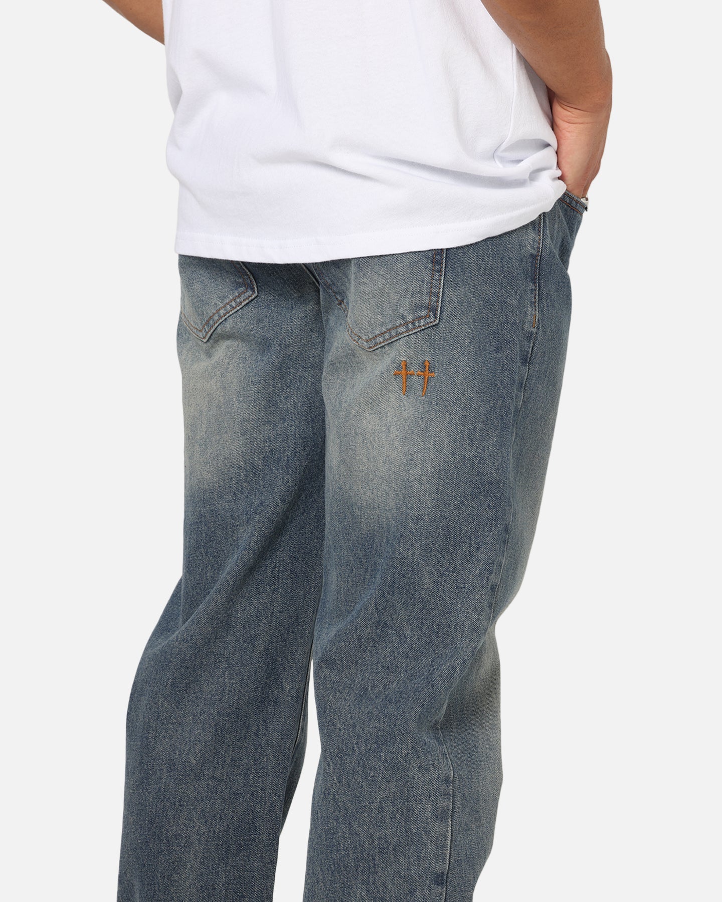 Saint Morta Psykhe Jeans Dirty Denim