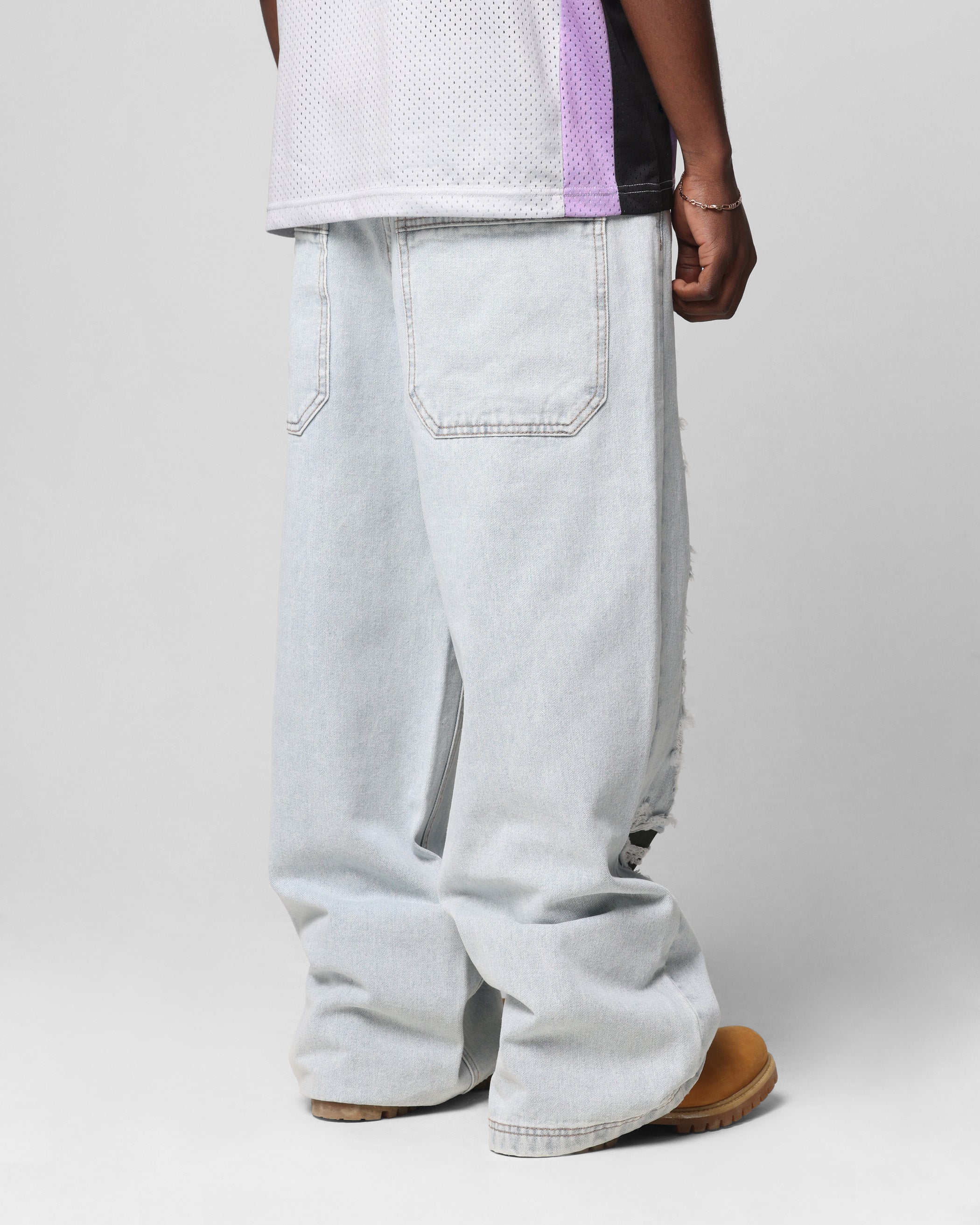 Loiter Collateral Distressed Jeans Denim Camo