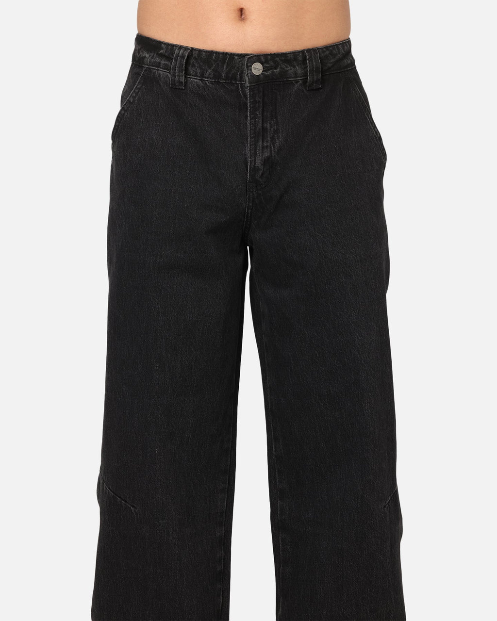 Saint Morta Amplus Sidewinder Jeans Black/Off White