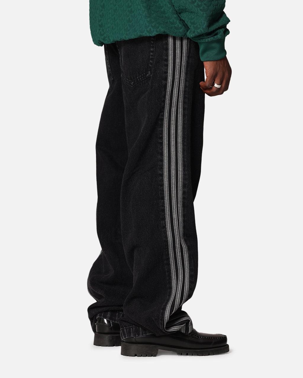 Adidas Adicolor Denim Firebird Pants True Black
