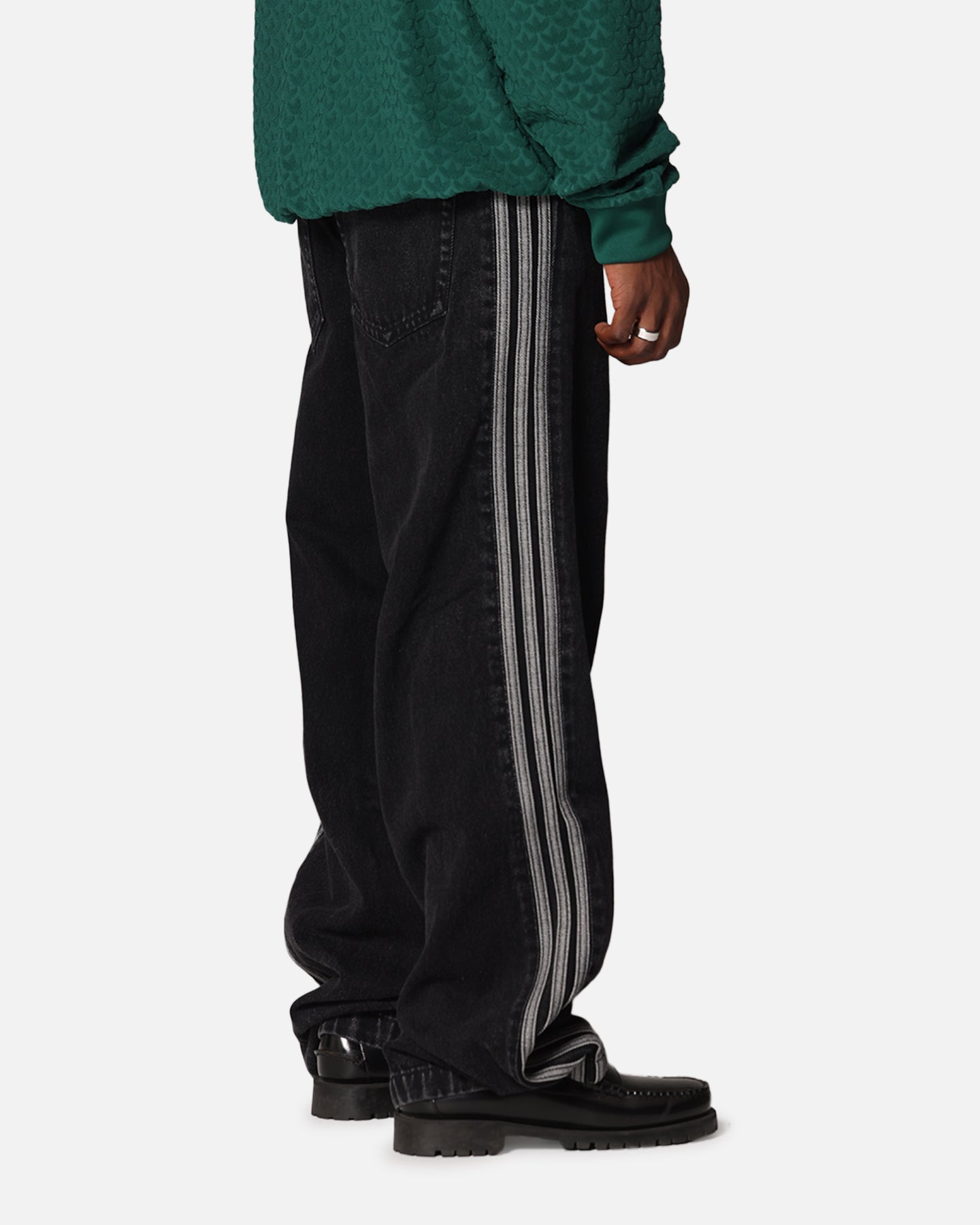 Adidas Adicolor Denim Firebird Pants True Black