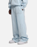 Ed Hardy Cyber Rhinestone Track Pants Light Blue