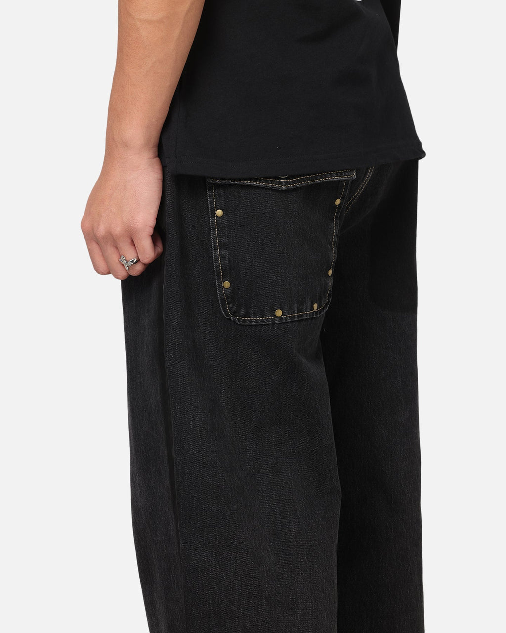 Saint Morta Amplus Rodeo Drive Recon Jeans Black Shadow