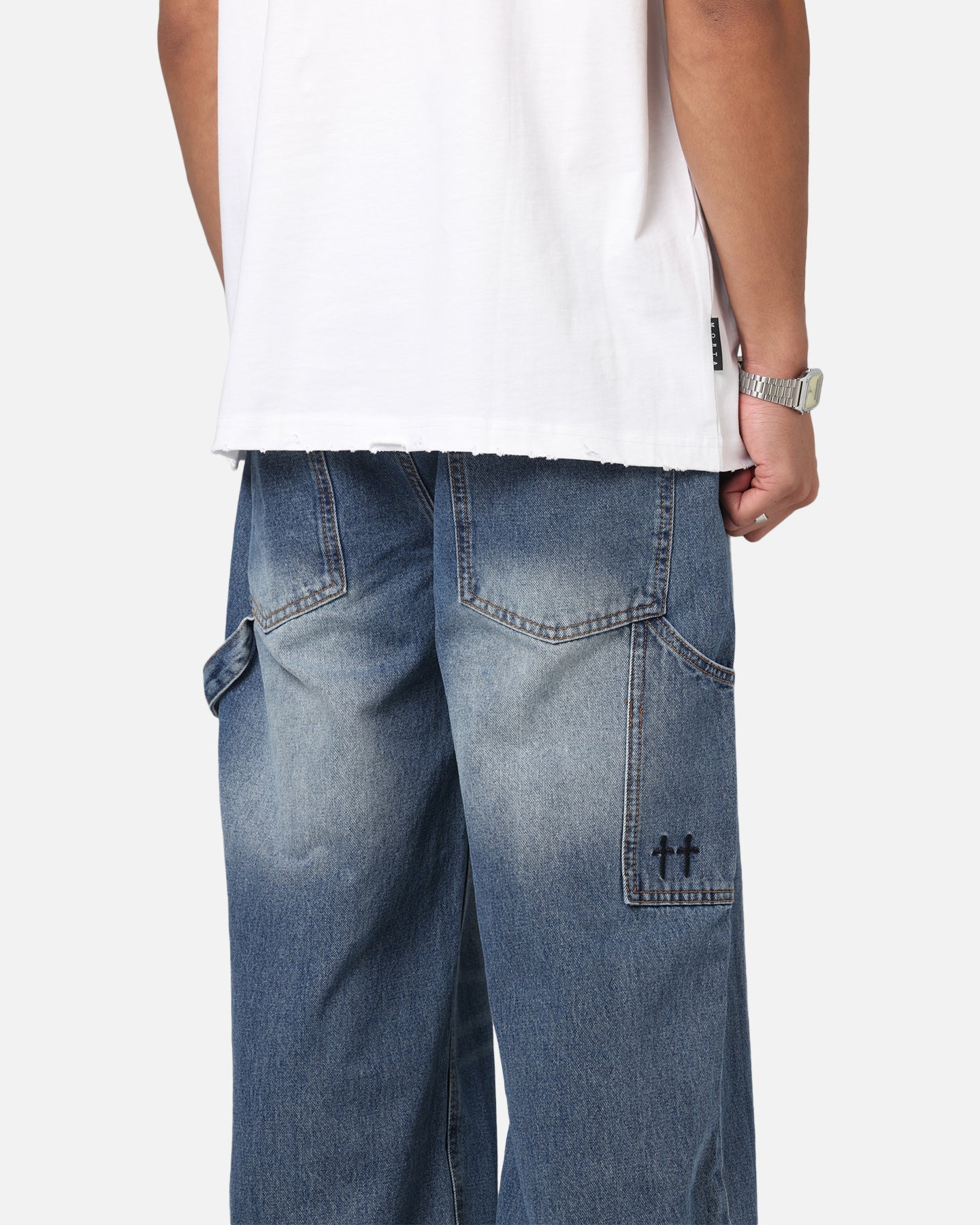 Saint Morta Amplus Recon Carpenter Jeans Vintage Blue