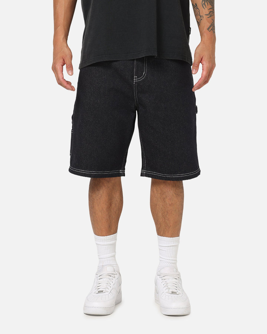 Carre Carpenter Jorts Indigo Denim