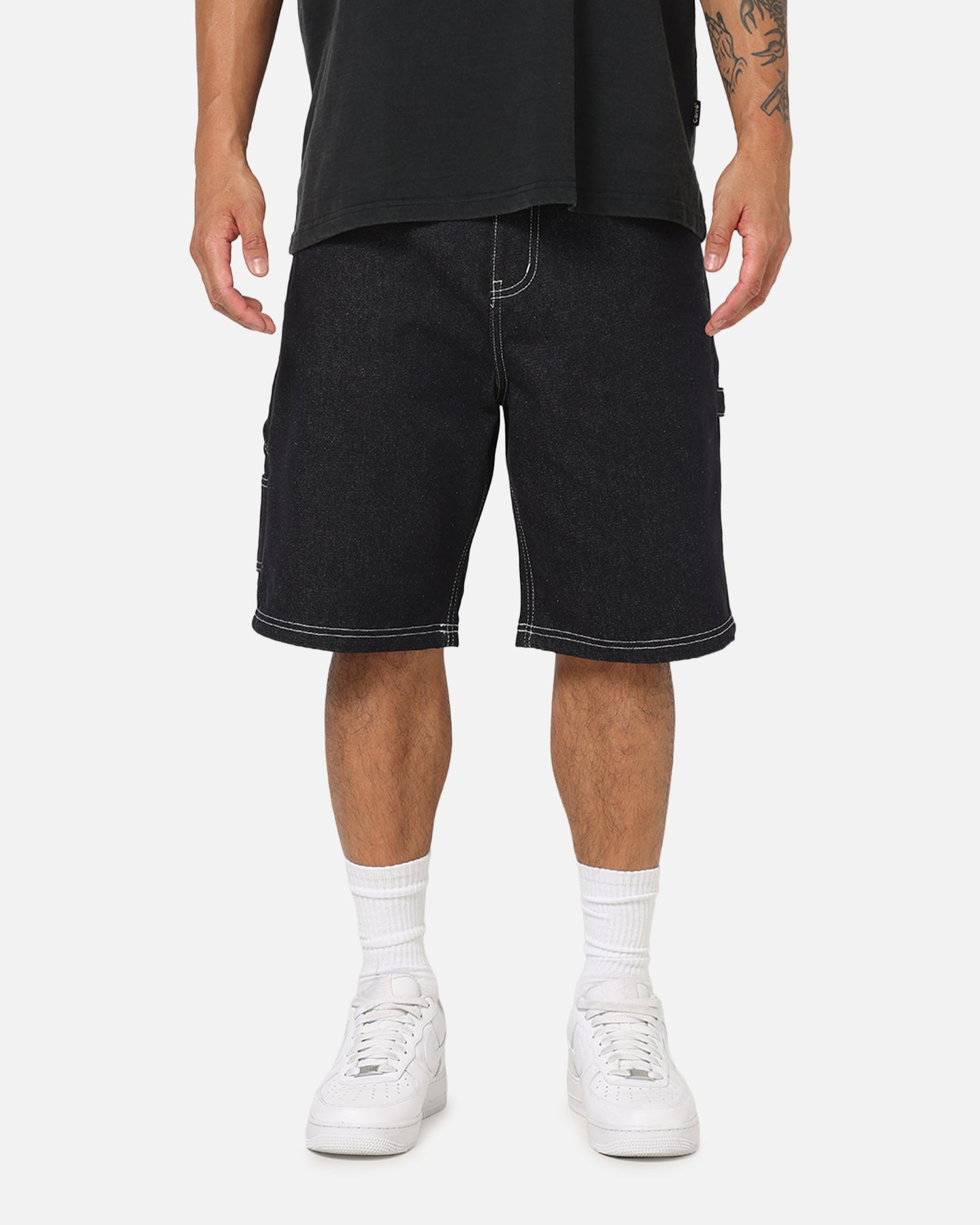 Carre Carpenter Jorts Indigo Denim