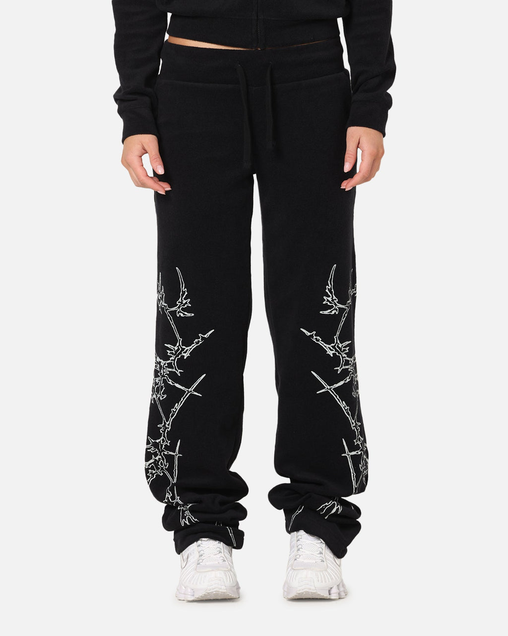 Ed Hardy Women's Raver Trackpants Black