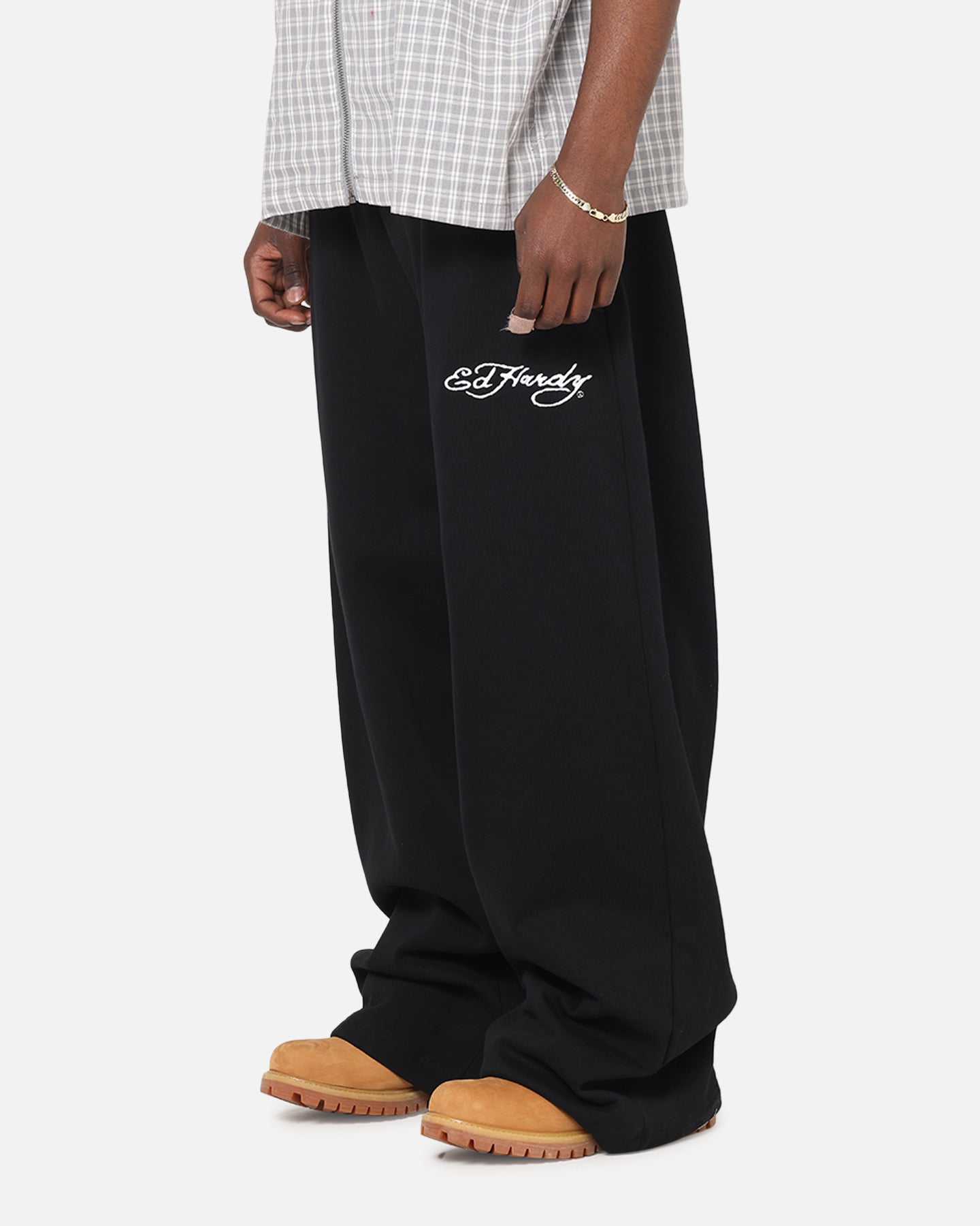 Ed Hardy Boxer Trackpants Black