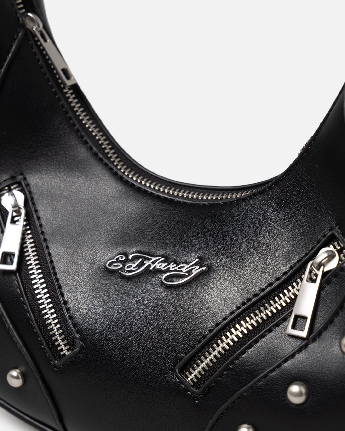 Ed Hardy Women's Studded Handbag Black