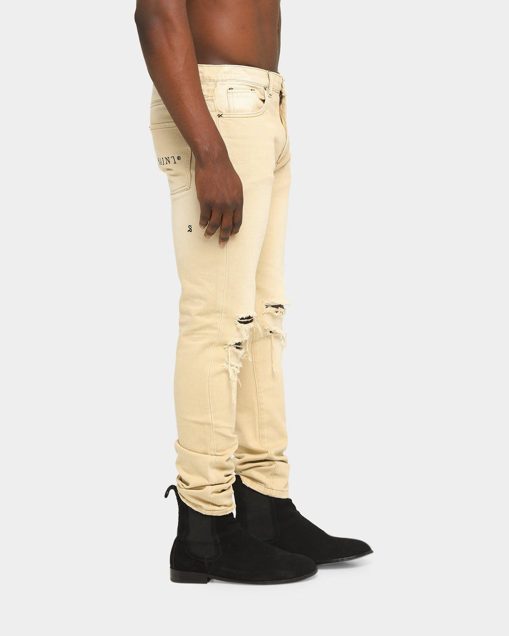 Saint Morta Nomads Distressed Jean Sand Dune
