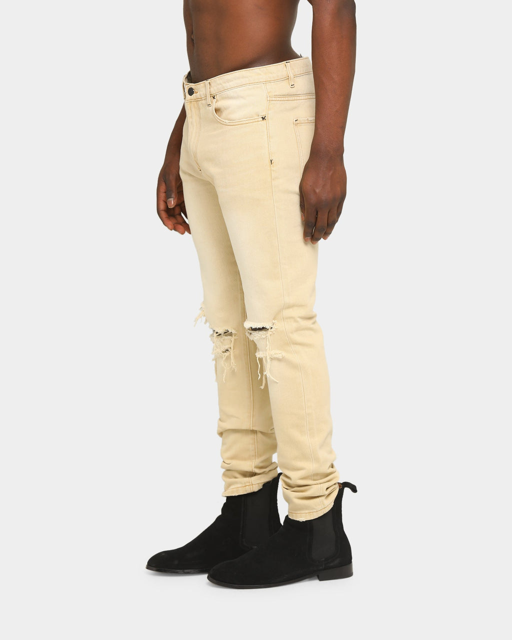 Saint Morta Nomads Distressed Jean Sand Dune