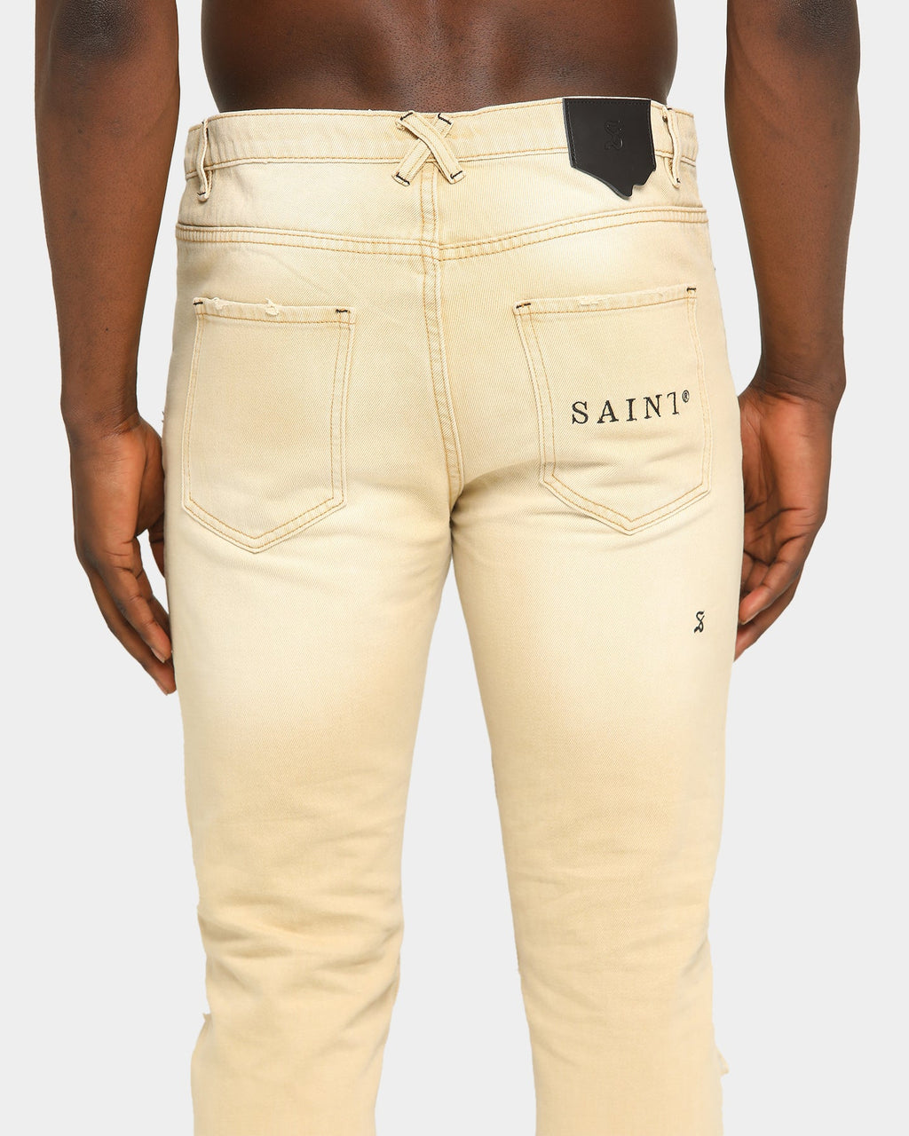 Saint Morta Nomads Distressed Jean Sand Dune