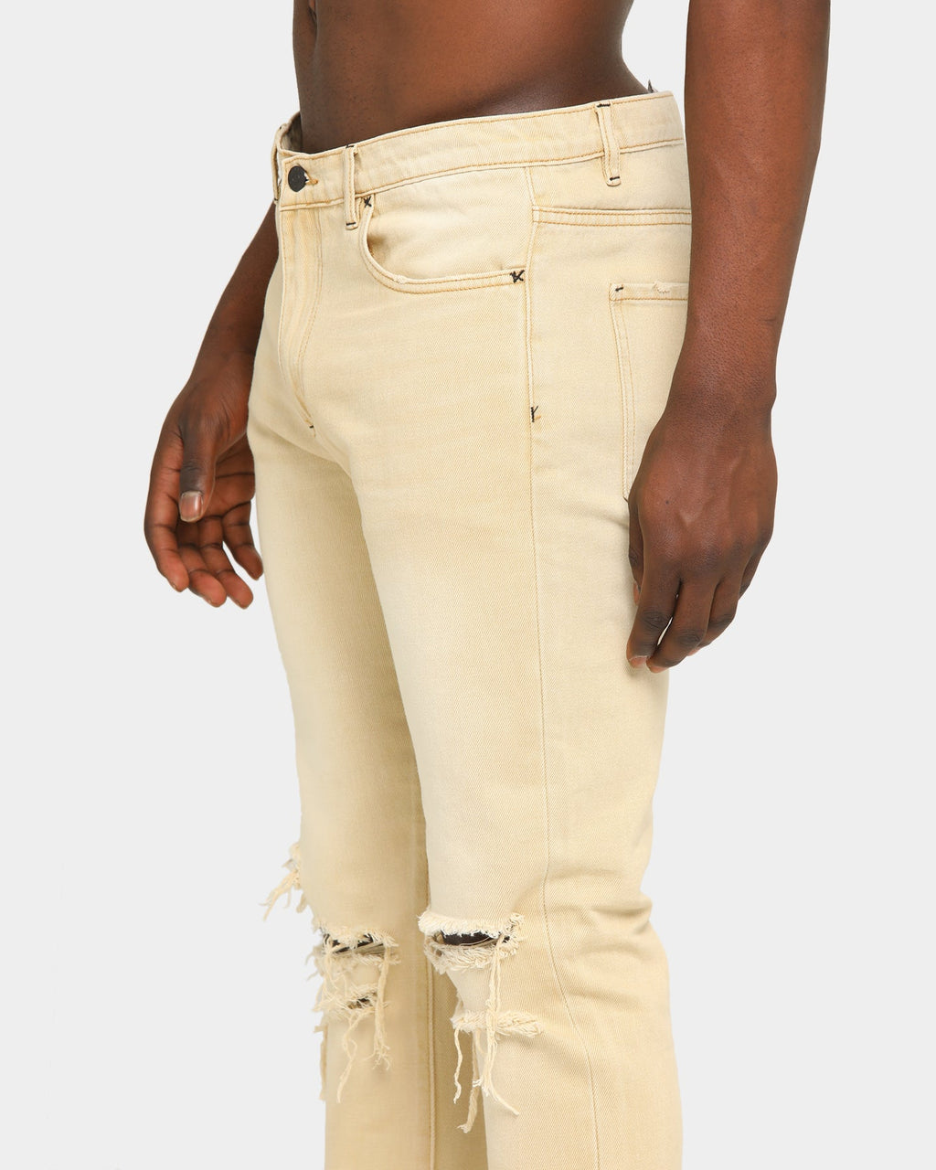 Saint Morta Nomads Distressed Jean Sand Dune