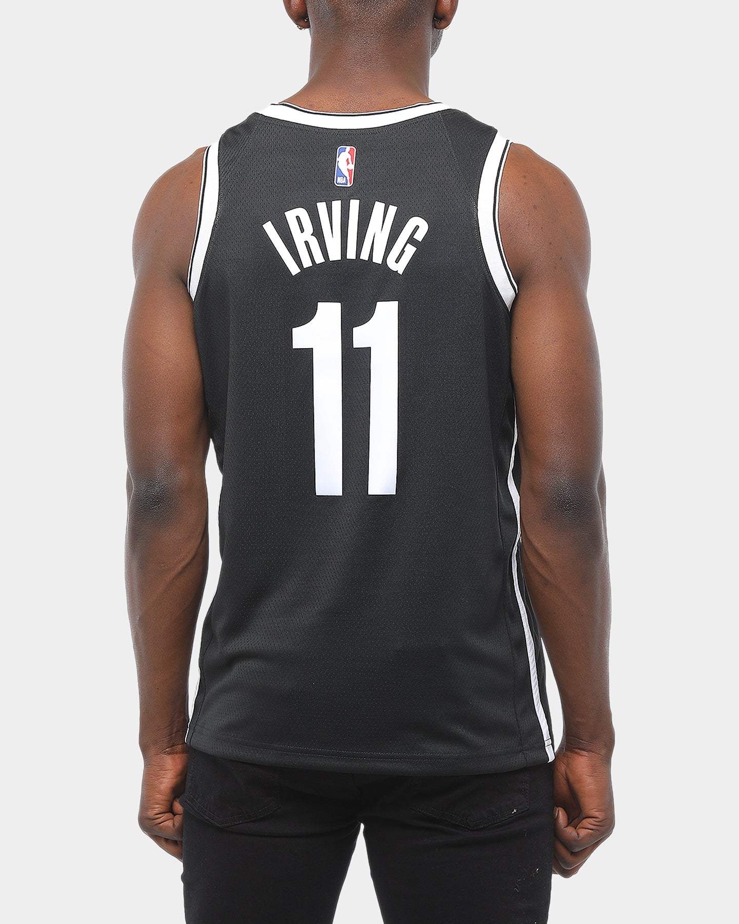 Nike Brooklyn Nets Kyrie Irving #11 Icon Edition Swingman NBA Jersey Black