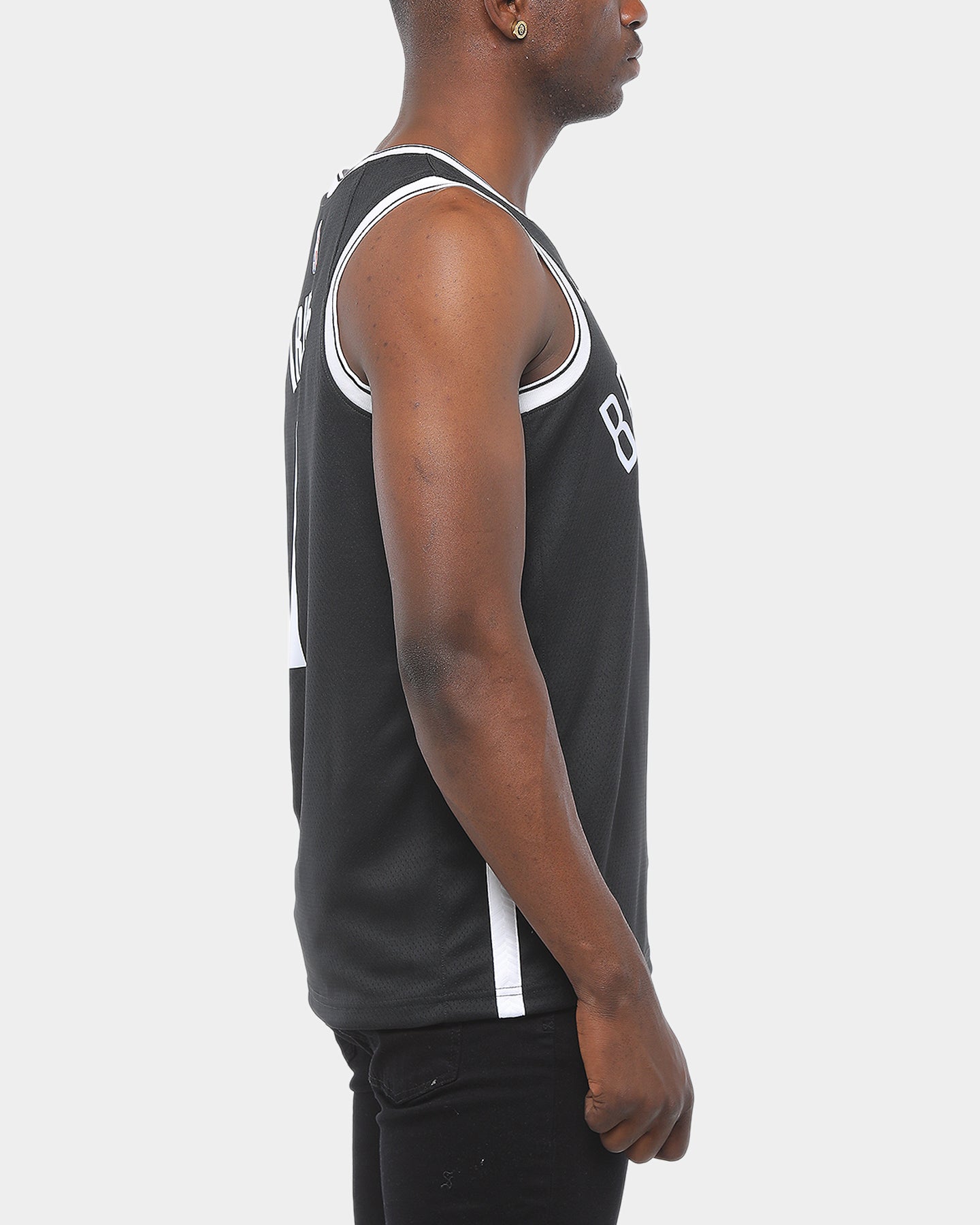 Nike Brooklyn Nets Kyrie Irving #11 Icon Edition Swingman NBA Jersey Black