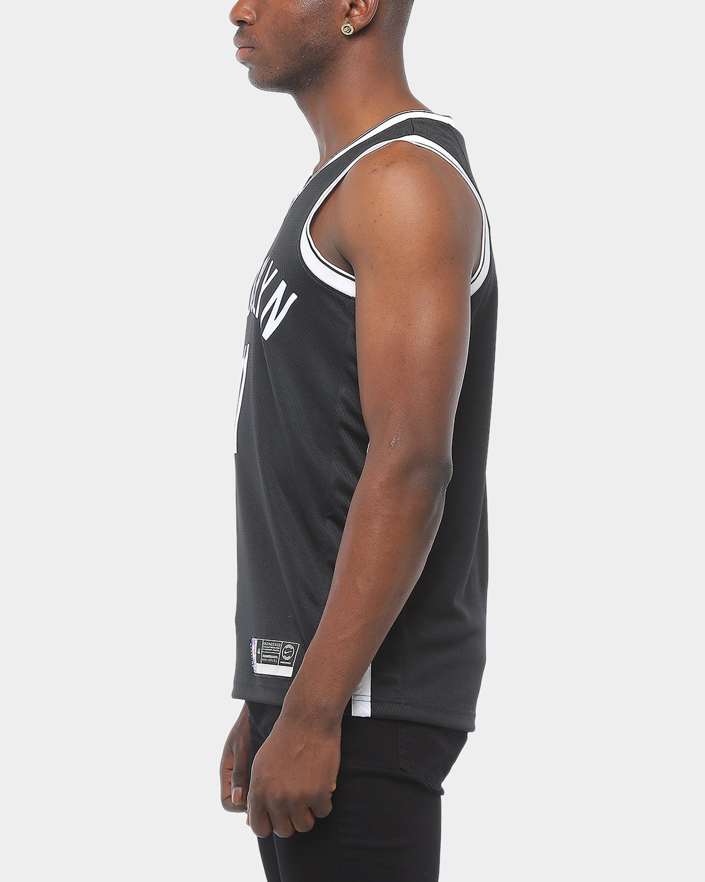 Nike Brooklyn Nets Kyrie Irving #11 Icon Edition Swingman NBA Jersey Black