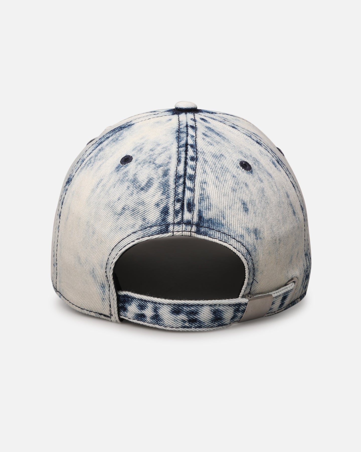 Ed Hardy Distressed Denim Strapback Cap Blue Wash